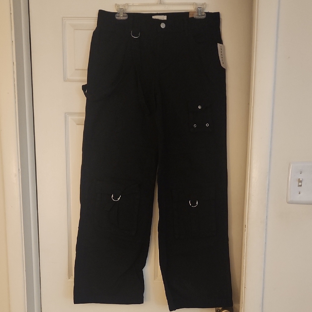 PacSun Womens Dark Cargo Pants